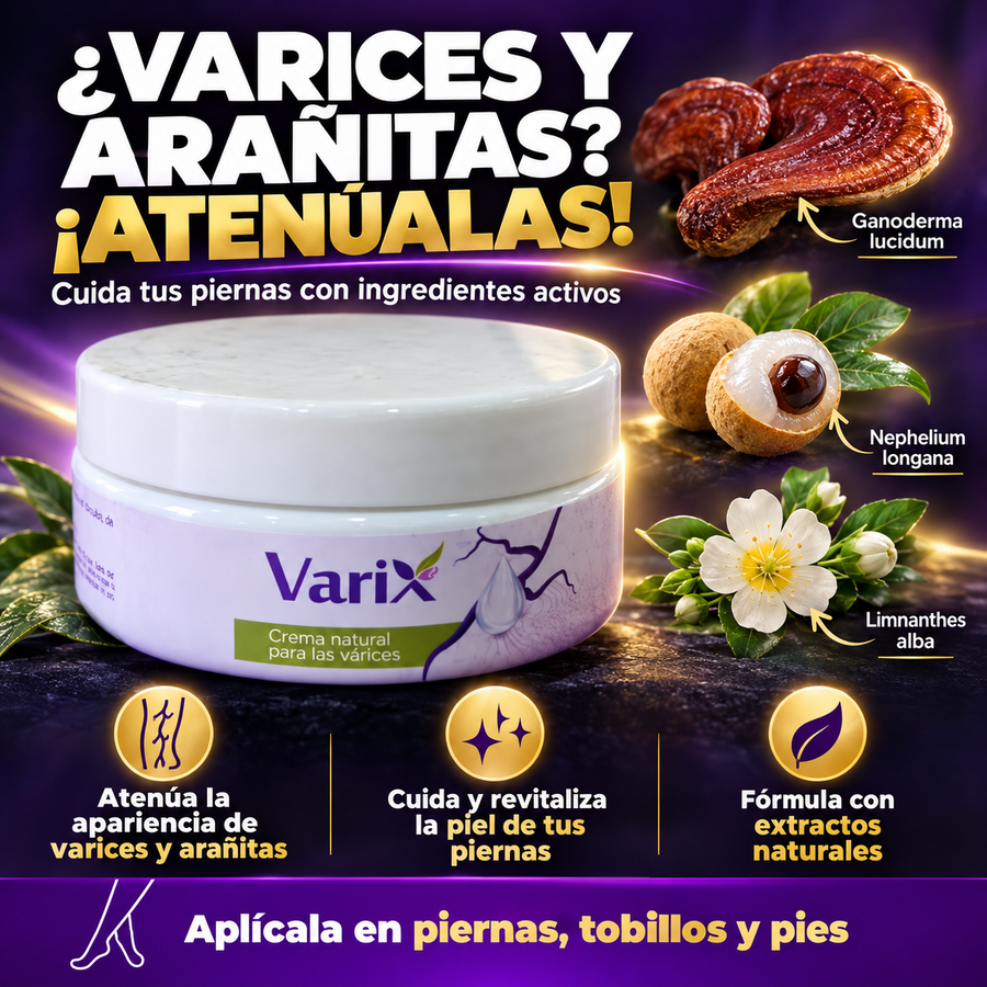 Crema que Elimina las Varices y Alivia tus Piernas + Envío Gratis — comparación