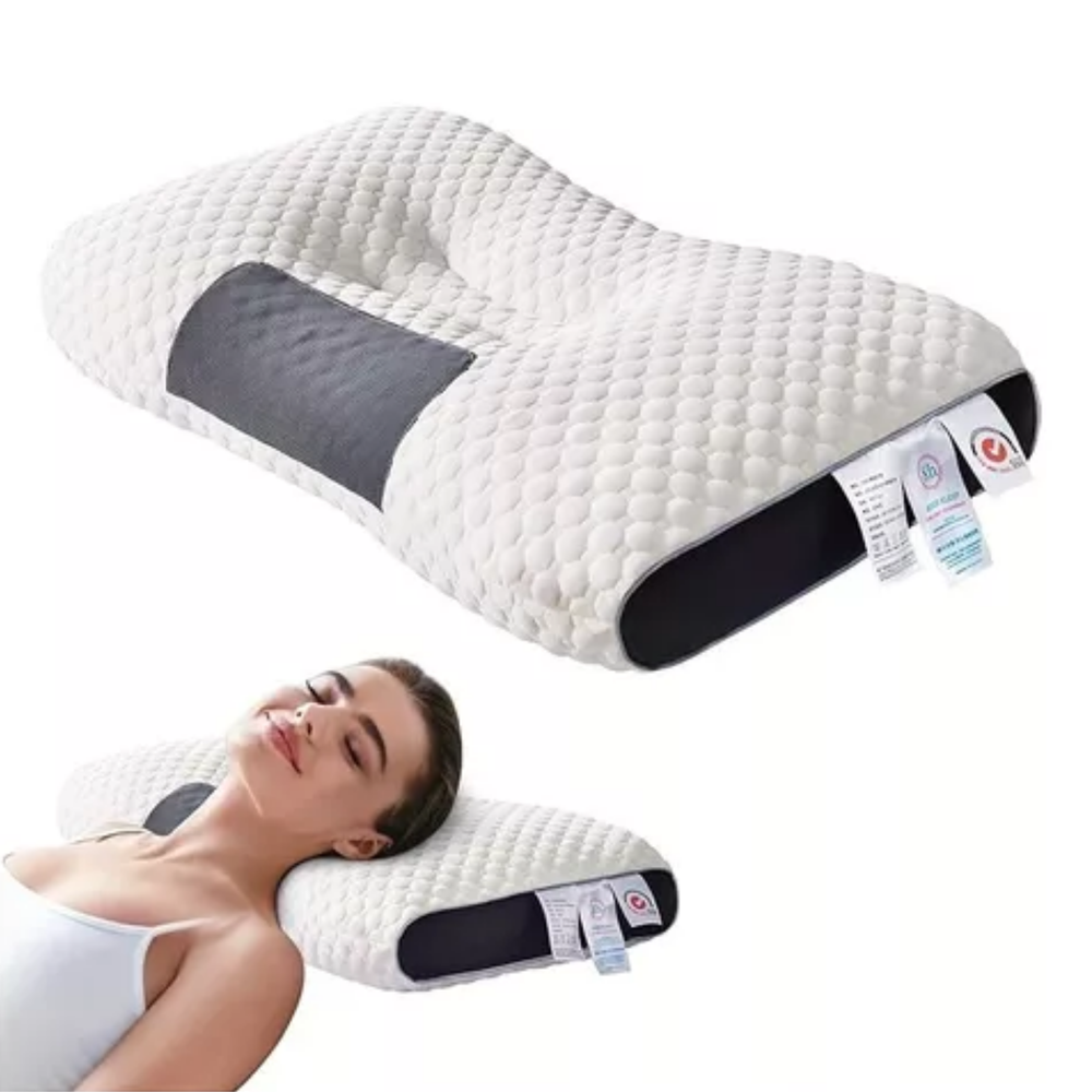 Almohada Cervical Ortopédica Anti Dolor de Cuello + Envío Gratis