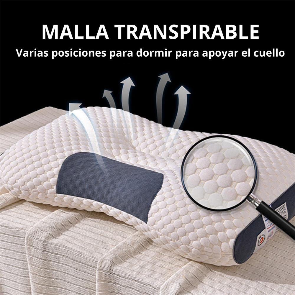 Almohada Cervical Ortopédica Anti Dolor de Cuello + Envío Gratis