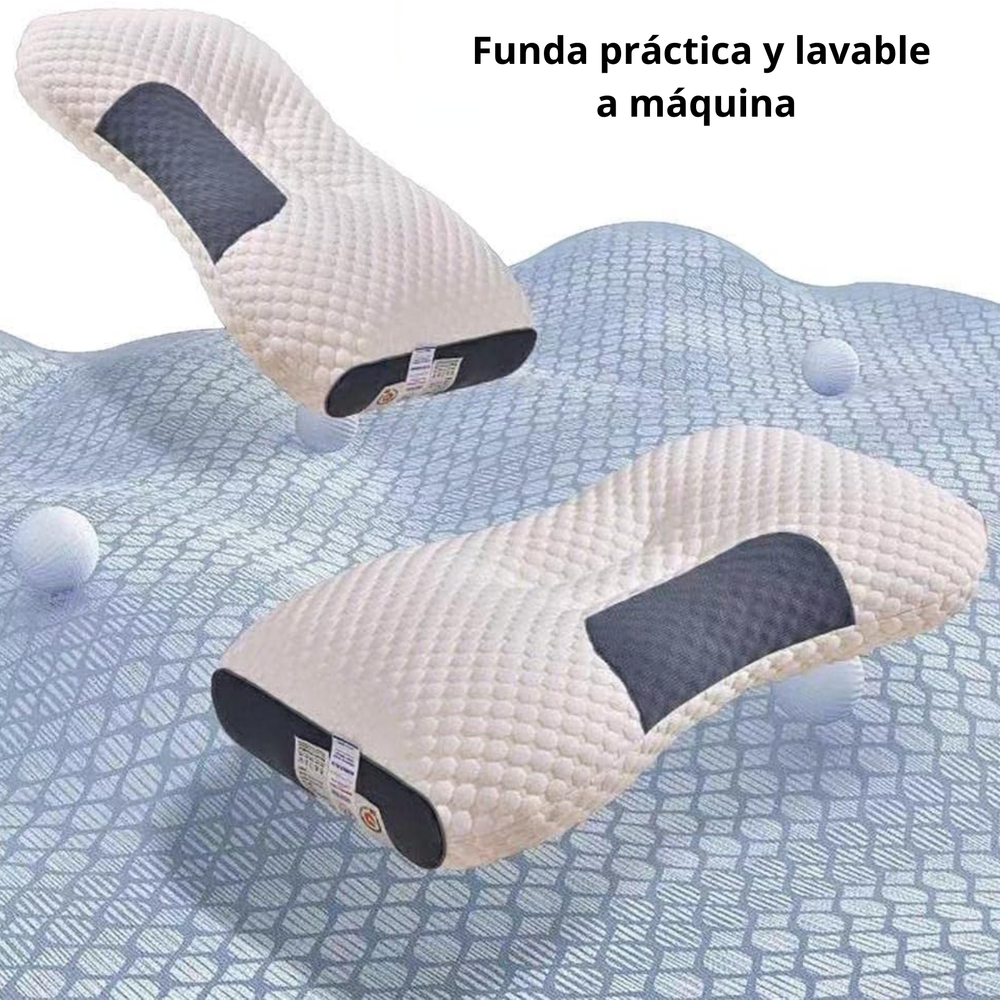 Almohada Cervical Ortopédica Anti Dolor de Cuello + Envío Gratis