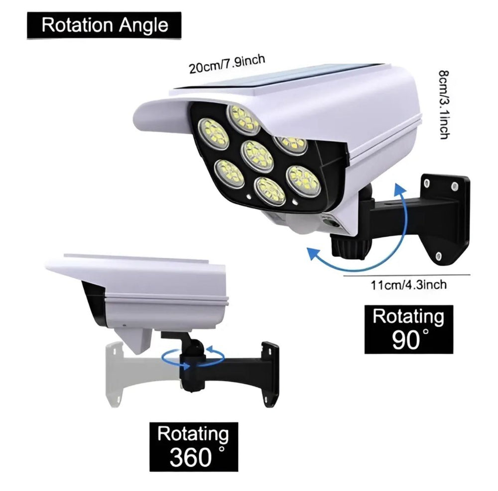 Foco Solar Espanta Ladrones con Sensor + Envío Gratis