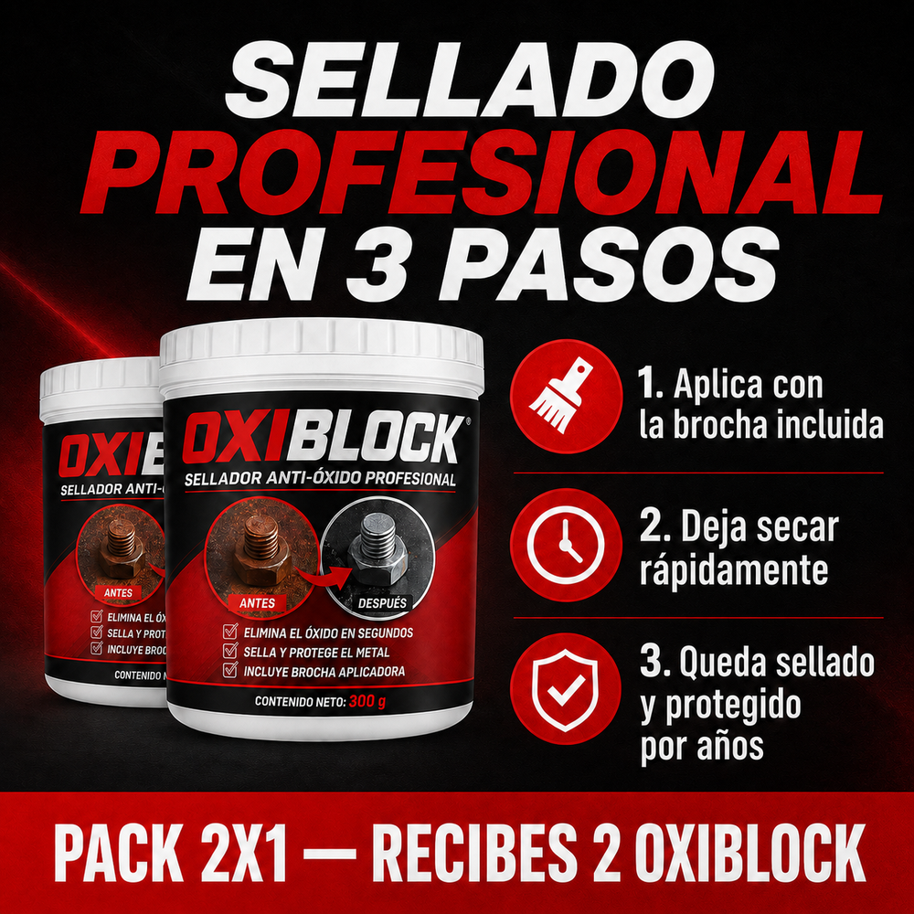 Sella el Óxido para Siempre + Envío Gratis