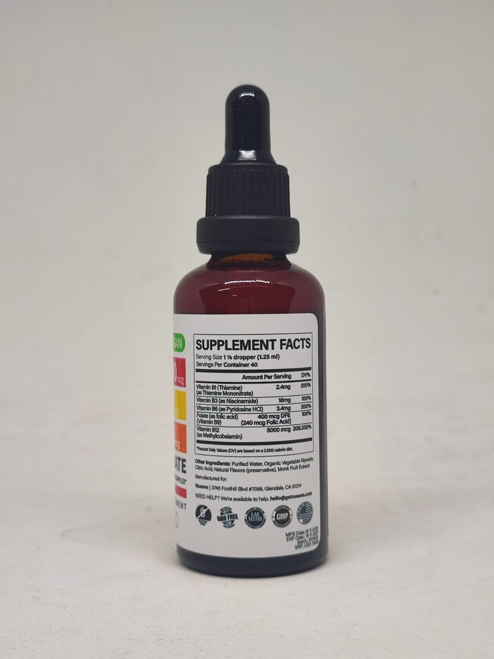 Vitamina B12 en Gotas para Recuperar tu Energía + Envío Gratis