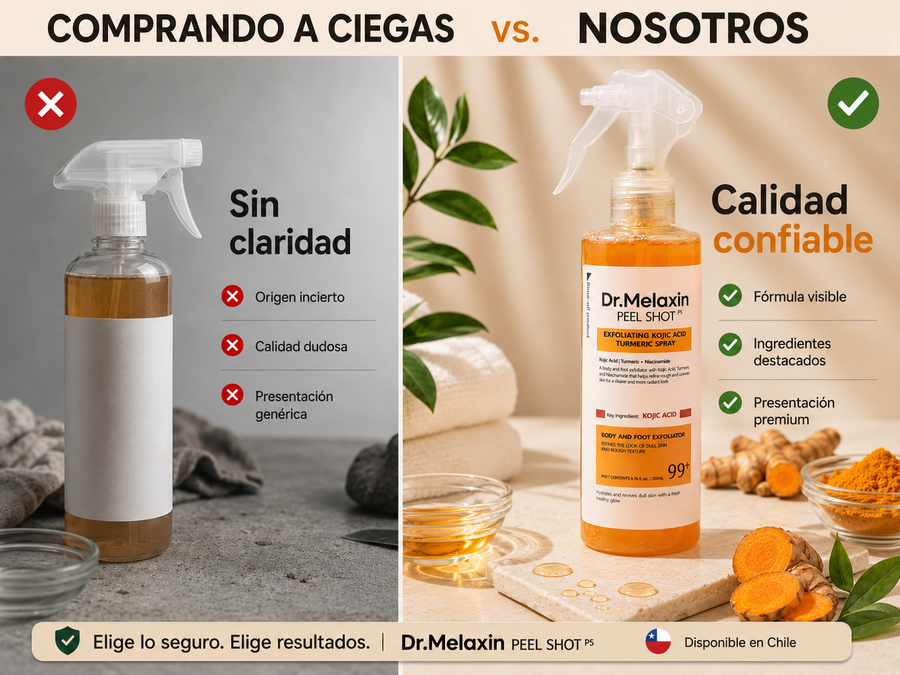 Spray Exfoliante Piel Pareja Sin Manchas + Envío Gratis
