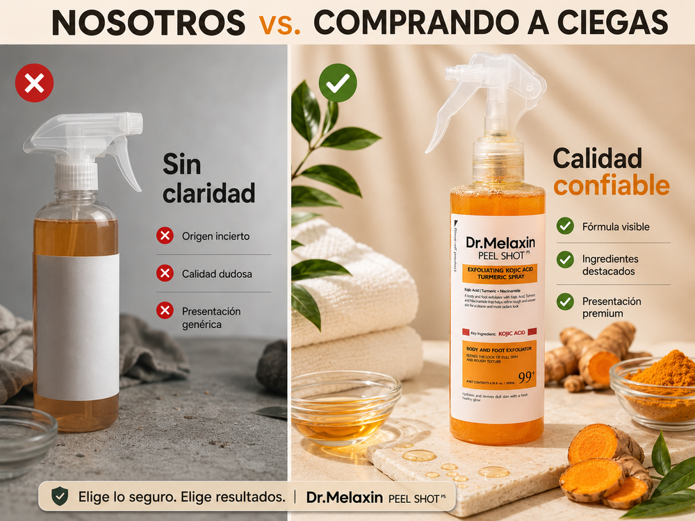 Spray Exfoliante Piel Pareja Sin Manchas + Envío Gratis