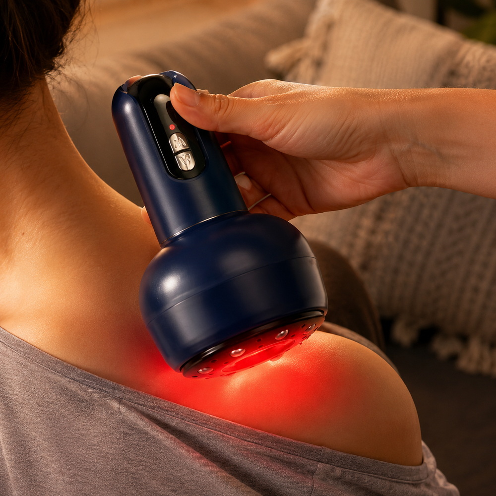 Masajeador Succionador con Calor Infrarrojo Anti Dolor + Envío Gratis