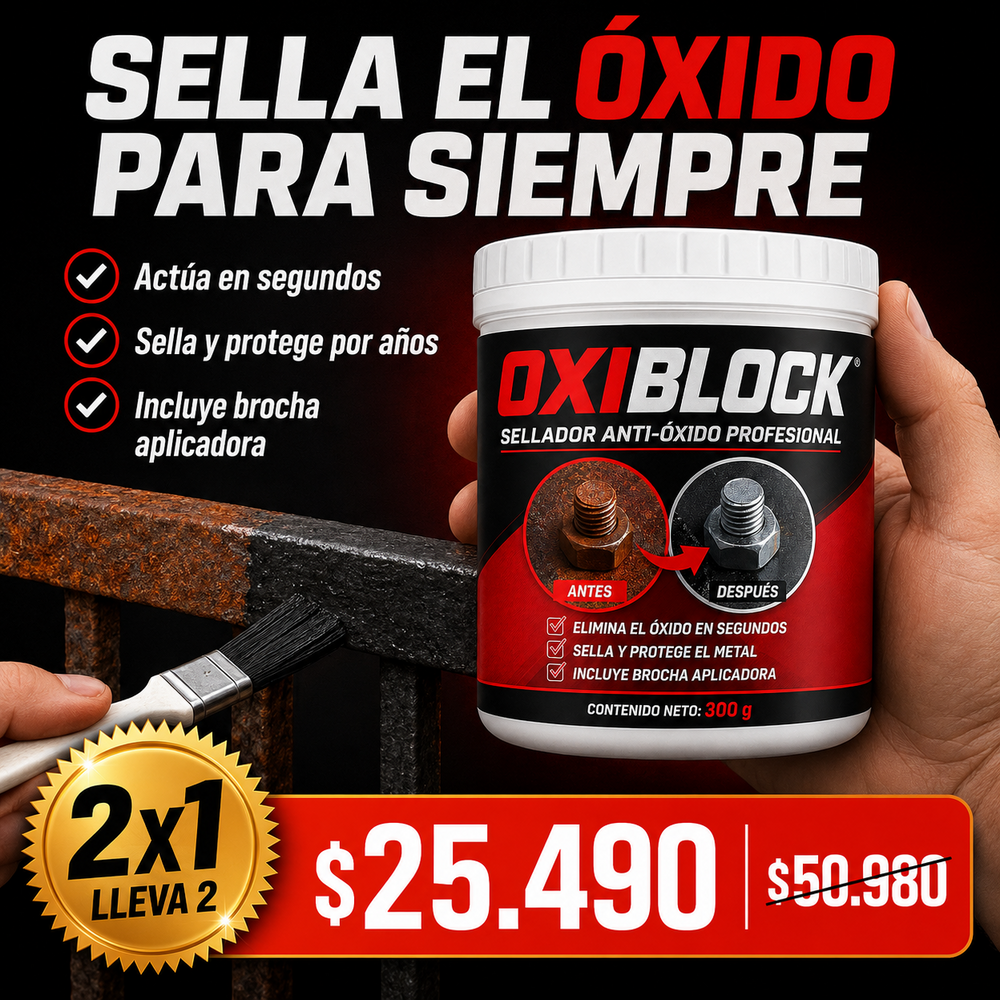 Sella el Óxido para Siempre + Envío Gratis