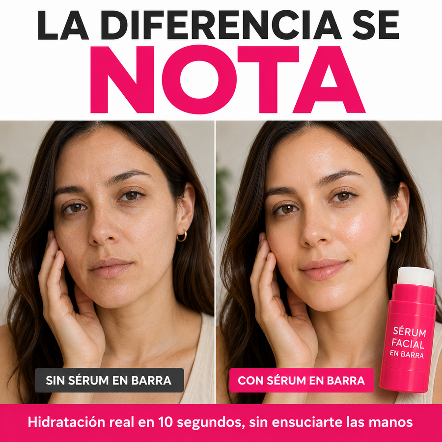 Sérum Facial en Barra · Hidratación al Instante + Envío Gratis — comparación